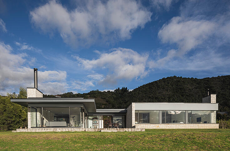 Casa de Piedra Blanca Arquitectura en piedra